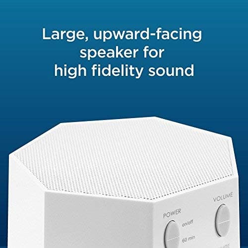 Adaptive Sound Technologies LectroFan Classic White Noise Machine - Compact Sleep Sound Machine for Bedroom, Travel, Study & More - 20 Non-Looping Fan & White Noise Variations 9