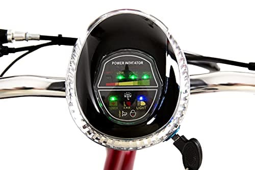 Drive Medical ZOOME3 Recreational Power Mobility Scooter, Red 6