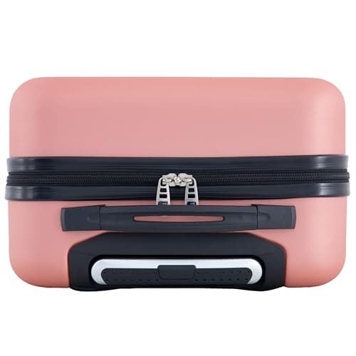 Travelers Club Harper Luggage, Rose Gold, 22-Inch Carry-On 6