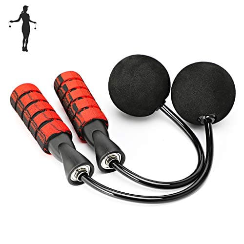 APLUGTEK Jump Rope, Training Ropeless Skipping Rope for Fitness, Adjustable Weighted Cordless Jump Rope for Men and Women