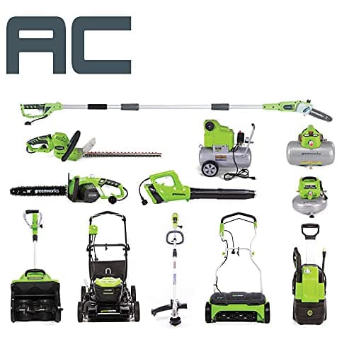 Greenworks 7 Amp 160 MPH/150 CFM Single Speed Electric Blower, 24012, green 6