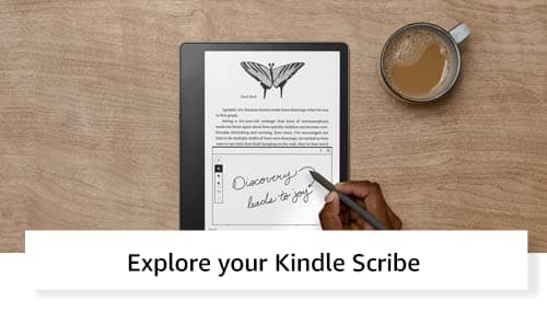 Amazon Kindle Scribe (32 GB) - 10.2” 300 ppi Paperwhite display, a Kindle and a notebook all in one, convert notes to text and share, includes Premium Pen 13