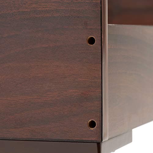 Furhaven Elevated Dog Bed Frame for 30" x 20" Medium Dog Beds, Easy Assembly - Mid-Century Modern Bed Frame - Walnut, Medium 7