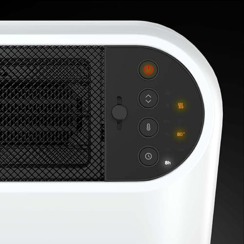 Honeywell ThermaWave 6 Ceramic Technology Space Heater, White – Ceramic Heater with Programmable Thermostat 5