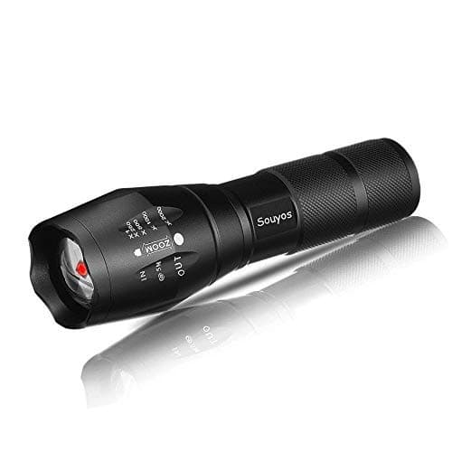 IR Illuminator LED 850nm Infrared Flashlight, Adjustable Focus Night Vision Torch Light for Hunting Varmint Coyote Hog Fox