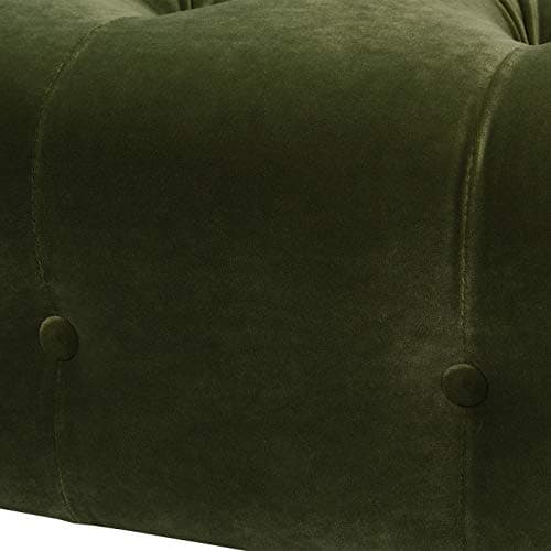 Jennifer Taylor Samuel Tufted Chaise Lounge (Olive Green Performance Velvet) 8
