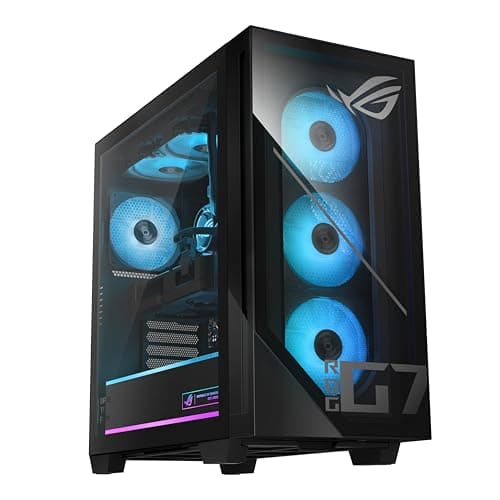 ASUS ROG G700 (2025) Gaming Desktop PC, Intel® Core™ Ultra 7 265KF Processor, NVIDIA® GeForce RTX™ 5070, 1TB M.2 NVMe™ PCIe® 4 SSD, 32GB DDR5 RAM, Windows 11 Home, G700TF-MS776