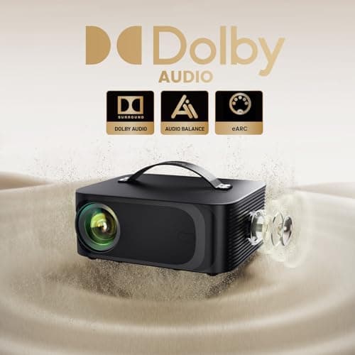 Projector-4K with WiFi and Bluetooth:[2000 ANSI/AI Auto Focus/Built-in APPs]Outdoor-Projector Smart TV OS 2.0 & DoIby, Portable Proyector Compatible with Netflix/YouTube/PrimeVideo, ONOAYO ONO3Pro 2.0 5