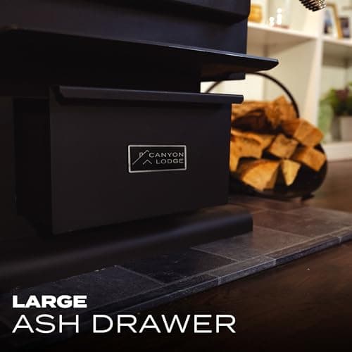 Canyon Lodge Small Wood Stove 7