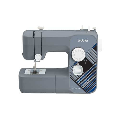 Brother RLX3817G Full Size 17 Stitch Sewing Machine Grey,Refurbished