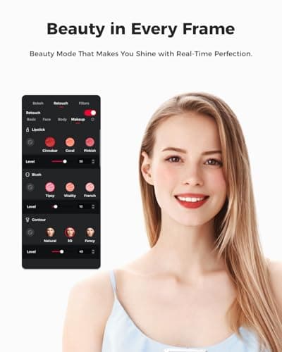 OBSBOT Tiny SE 1080P 100FPS Webcam for PC, AI Tracking PTZ Streaming Camera with 1/2.8" Sensor, Gesture Control, Dual ISO, Staggered HDR, Web Camera for Desktop Computer, Laptop, Meeting, Video Calls. 8