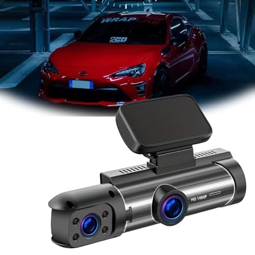 Vigil Dash Cam, 2025 New Vigil Dash Camera, Car Camera - Dash Cam Front and Rear, 24h Parking Mode, 32g Memory Card, Ensure Your Vehicle Safety at All Times!
