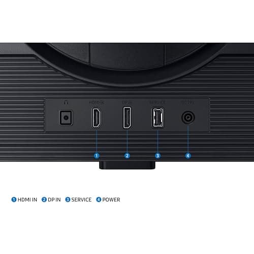 SAMSUNG 27-Inch Odyssey G50D Series QHD Fast IPS G-Sync Compatible Gaming Monitor, 1ms, VESA DisplayHDR 400, 180Hz, AMD FreeSync, Adjustable Stand, Eye Saver Mode, LS27DG500ENXZA 6