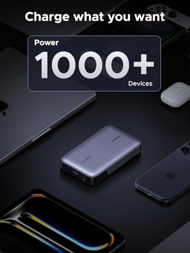 UGREEN 20000mAh 100W Power Bank, Nexode Portable Charger USB C 3-Port PD Fast Charging Battery Pack Digital Display for iPhone 17/16, MacBook, iPad, Galaxy S26 Ultra, Steam Deck, Dell XPS and More 8