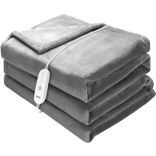 VEVOR Heated Blanket Electric Throw,72" x 84",Grey