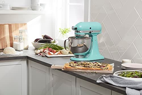KitchenAid Artisan Series 5 Quart Tilt Head Stand Mixer with Pouring Shield KSM150PS, Aqua Sky 6