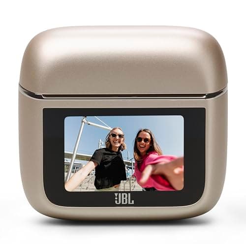 JBL Tour Pro 2 - True Wireless Noise Cancelling Earbuds with Smart Charging Case, 6-mic Perfect Calls with Voice Control, Up to 40hrs of Playtime, Immersive JBL Spatial Sound (Champagne) 7