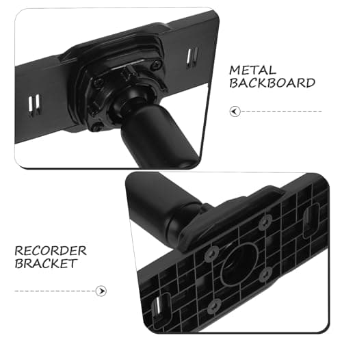 CALLARON 1 Set Dash Cam Mirror Mount Rear View Mirror Back Plate Panel Car Rear View Camera Mount Kit for 5.5" - 12" Rearview Mirror Dash Cams 7