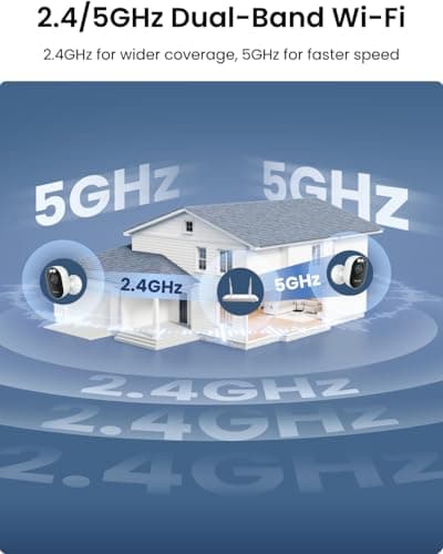 REOLINK Wireless Outdoor Security Camera Lumus 2K, Upgraded 4MP Spotlight Color Night Vision, 2.4/5GHz Dual-Band WiFi Plug in Camera, Smart Person/Vehicle/Animal Detection, Two-Way Talk, Local Storage 6