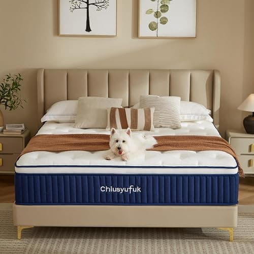 Chiusyufuk Full Mattress,10 inch Full Size Mattress,Hybrid mattresses,Single,Gel Memory Foam Individually Wrapped Pocket Coils Innerspring Pressure Relief,Soft,CertiPUR-US Certified,Fiberglass-Free,