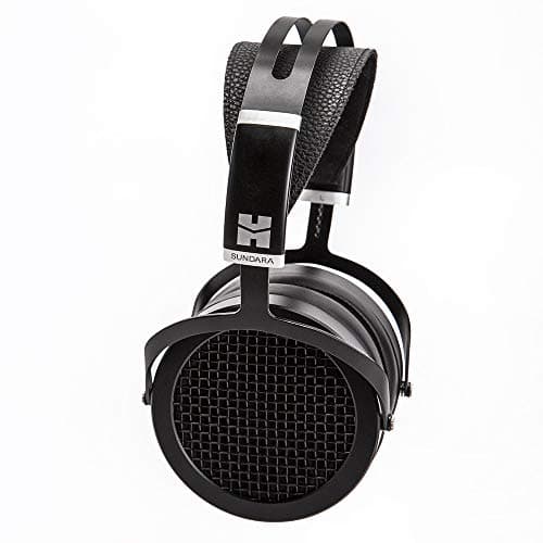 HIFIMAN SUNDARA Hi-Fi Headphone with 3.5mm Connectors, Planar Magnetic, Comfortable Fit with Updated Earpads-Black, 2020 Version 5