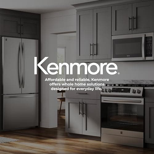 Kenmore 5.6 cu. ft. Front Control Gas Range Oven with 5 Cooktop Burners - True Convection, Air Fry, Turbo Boil, Self Clean, Dishwasher Safe Grates, Three Chrome Racks, LP Kit - Stainless Steel 9