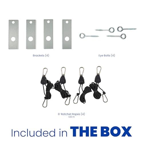 AprilAire 5822 Dehumidifier Hanging Kit for AprilAire Crawl Space, Basement, Whole-House Dehumidifier Models E070, E080, E100, E130, 1820, 1830, 1850, 1852, 1870, 1872 5