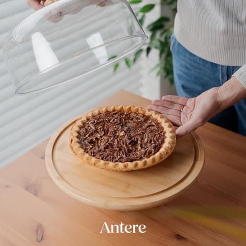 ANGORA BRANDS Cake Stands with Dome - Stylish Cake Stand with Dome - Stand With Lid- Cake Holder with Dome - Decorative Dome for Cake Stand by Antere 8