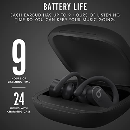 Beats Powerbeats Pro Wireless Earbuds - Apple H1 Headphone Chip, Class 1 Bluetooth Headphones, 9 Hours of Listening Time, Sweat Resistant, Built-in Microphone - Black 7