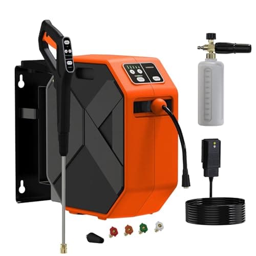 WISSIPRO Electric Wall Mounted Power Washer -5500 PSI 3.5 GPM Adjustable Pressure Washer