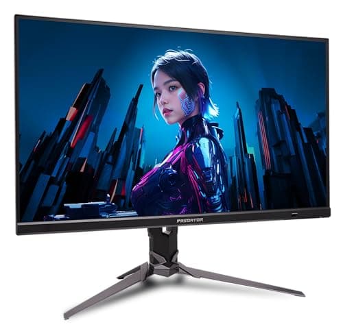 Acer Predator Gaming Monitor | 27" UHD 3840 x 2160 IPS | AMD FreeSync Premium | Up to 320Hz with DFR | Up to 0.5ms | VESA DisplayHDR400| DCI-P3 90% | Display Port 1.4 & 2 x HDMI 2.1 | XB273K V5bmiiprx 9
