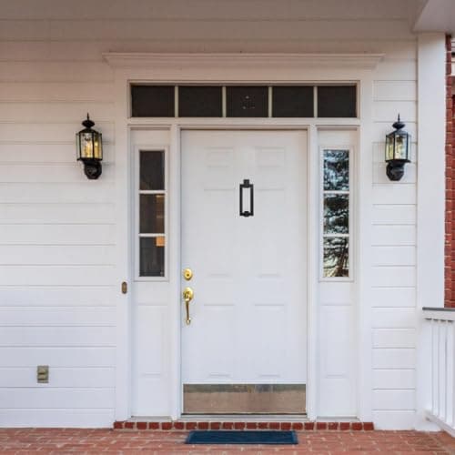 Taymor Modern Door Knocker (Matte Black) 7