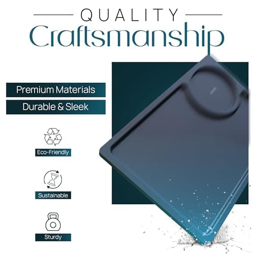 AllTrey Couch Arm Table, Clip On Tray Sofa Table for Couches, Sofa Arm Tray for TV Dinners, Cup Holder, Remotes, Drinks, Coffee, Snacks and Small Space 8