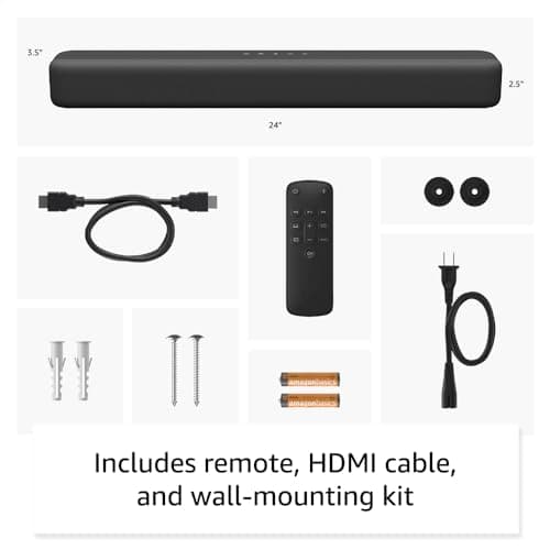 Amazon Fire TV Soundbar, 2.0 speaker with DTS Virtual:X and Dolby Audio, Bluetooth connectivity 6
