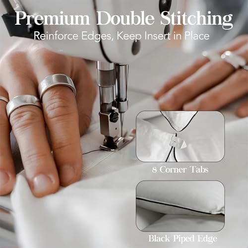 Feather Down Fiber Comforter Twin Size,Premium Ultra-Soft Breathable Comforter High Fill Power Grey Duvet Insert,All Season Hotel Luxury Bedding Comforters 8 Corner & Center Loops,Baffle Box Design 6