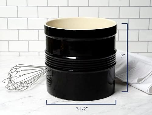 RSVP International Kitchen Tool Countertop/Cupboard Organizer, 7.5x7, BLACK 9