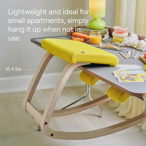 Varier Variable Natural/Black Ergonomic Kneeling Chair – Multi-Purpose Rocking Seat for Home, Office and Study – 10 Year Quality Guarantee 9