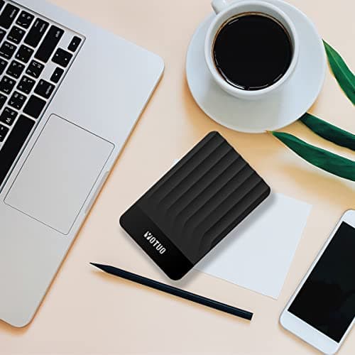 YOTUO Portable External Hard Drive Storage Expansion Mobile HDD USB 3.0 USB-C for PC, Mac, Desktop, Laptop, PS4, Xbox One X/S, Xbox 360, Office & Game (Black, 1TB) 9