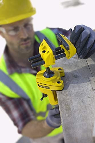 Stanley 1-83-069 MaxSteel Multi Angle Hobby Vice, Yellow/Black 16