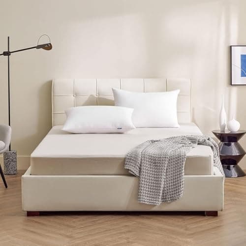 Bedsure Firm Pillows Queen Size Set of 2 - Bed Pillows 2 Pack for Sleeping, Hotel Quality Premium Down Alternative for Firm Supportive Filling for Side, Back Sleepers 9