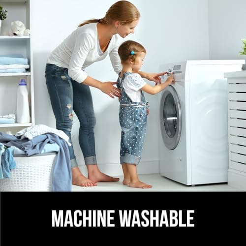 GORILLA GRIP Memory Foam Bath Rugs, Soft Absorbent Velvet Bathroom Mats, Durable Dots on Underside, Machine Washable Bathmat, Carpet Rug Room Decor for Shower Floor, 24x17 Mat, Graphite Gray 9