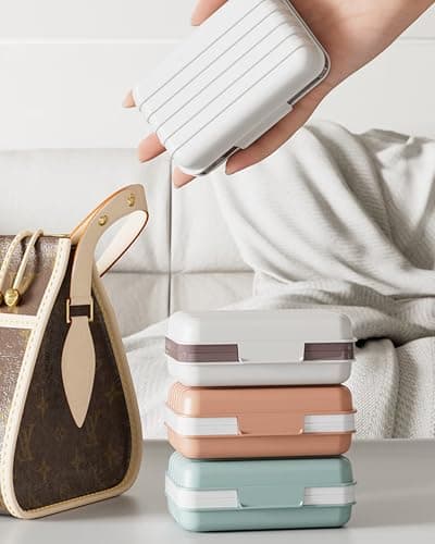 Doter Travel Soap Holder with Lid - Draining Soap Box for Shower -Compact Travel Soap Case Leak-Proof Design for Camping, Hiking, Gym & Outdoor Use | Keeps Soap Dry & Hygienic 9