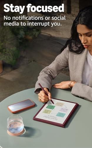 Amazon Kindle Scribe Colorsoft 64GB (newest model) — 11” paper-like color display with front light — Thin, light, powerful — Write in notebooks, documents, and books. Includes Premium Pen - Fig 9