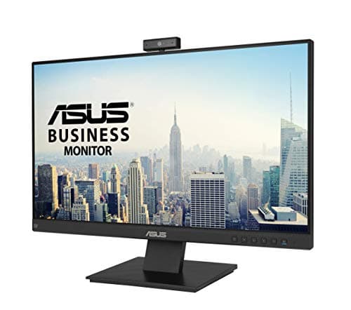 ASUS BE24EQK 24” Business Monitor with 1080P Full HD IPS, Eye Care, DisplayPort HDMI, Frameless, Built-in Adjustable 2MP Webcam, Mic Array, Stereo Speaker, Video Conference,Black 10