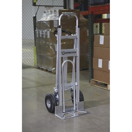 Strongway 3-in-1 Aluminum Hand/Platform Truck - 550-/770-Lb. Capacity 9