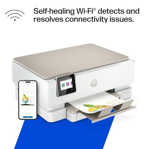 HP Envy Inspire 7255e Wireless Color Inkjet Printer, Print, scan, copy, Easy setup, Mobile printing, Best-for-home, 3 month Instant Ink trial included, AI-enabled (1W2Y9A) 12