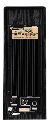 Rockville TM80B Powered Home Theater Tower Speaker System, Black, 800W, 8" Subwoofers, Bluetooth, USB/SD Playback, FM Radio, Remote Control, Karaoke Ready, Perfect for Home Entertainment 5