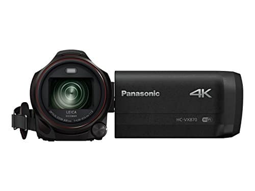 Panasonic HC-VX870K 4K Ultra HD Camcorder, Twin Video (PIP) WiFi from Smartphone Capture Feature (Black) 6