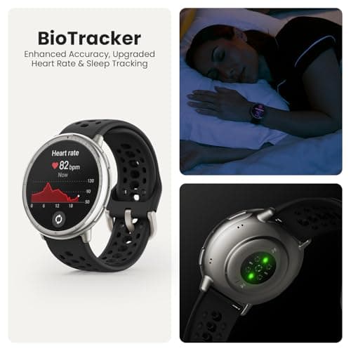 Amazfit Active 2 Sport Smart Watch Fitness Tracker for Android and iPhone, 44mm, 10 Day Battery, Water Resistant, GPS Maps, Sleep Monitor, 160+ Workout Modes, 400 Face Styles, Silicone Strap, Free App 6