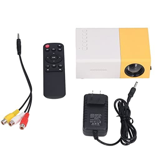 Mini Portable Projector, Digital Movie Projector, 24-60in Large Screen, 1920x1080 Resolution, Multi Interface, Smart Video Projector for Home Theater/Outdoor Movie/Backyard Party (110‑240V) 7